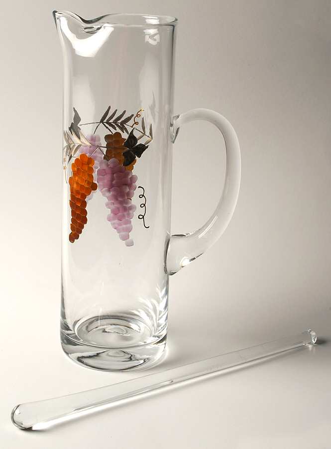 Mirage Martini Pitcher with Stirrer by Monarch Crystal-1