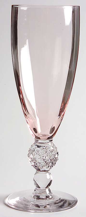 Golf Ball Peach (Optic, Clear Foot) Parfait by Morgantown-1