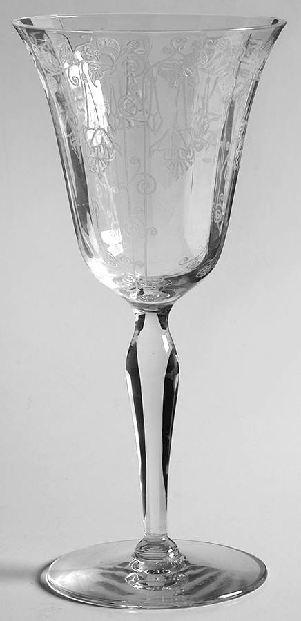 Gabriels Trumpet (Stem #7711) Water Goblet by Morgantown-1