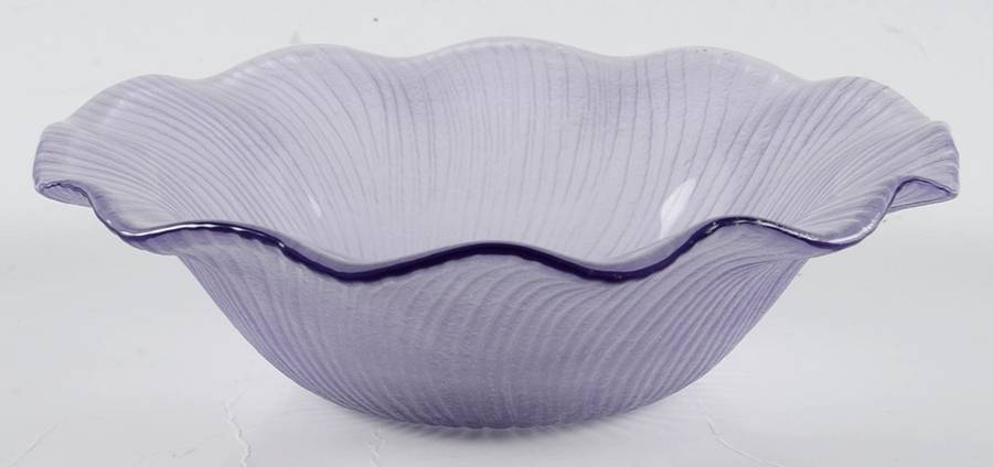 Ruffled Lotus Lavender Cereal Bowl by Mikasa-1