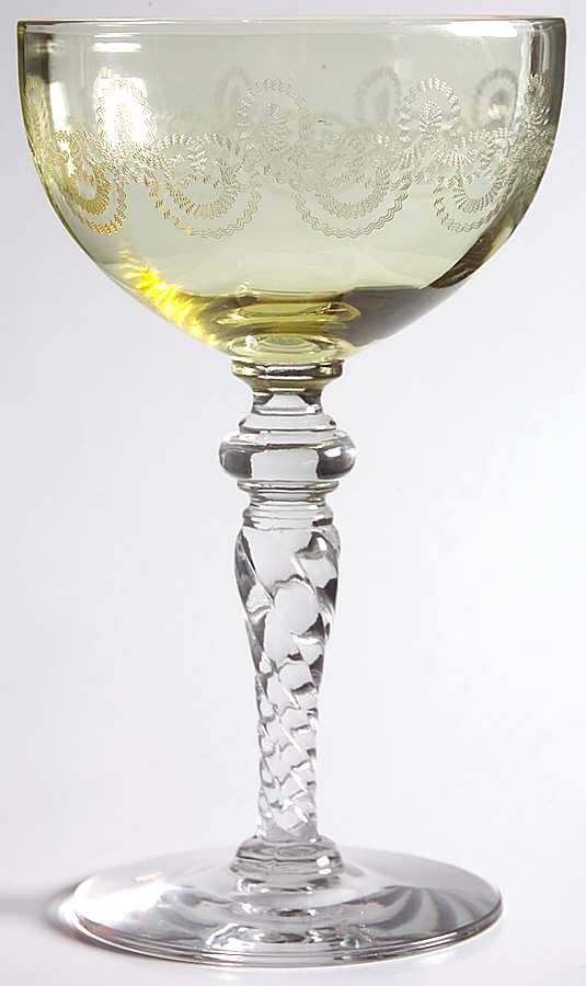 7653 1-2-3 Champagne/Tall Sherbet by Morgantown-1
