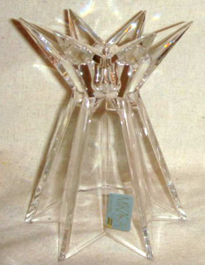 Galaxia 5" Single Light Candlestick by Mikasa-1