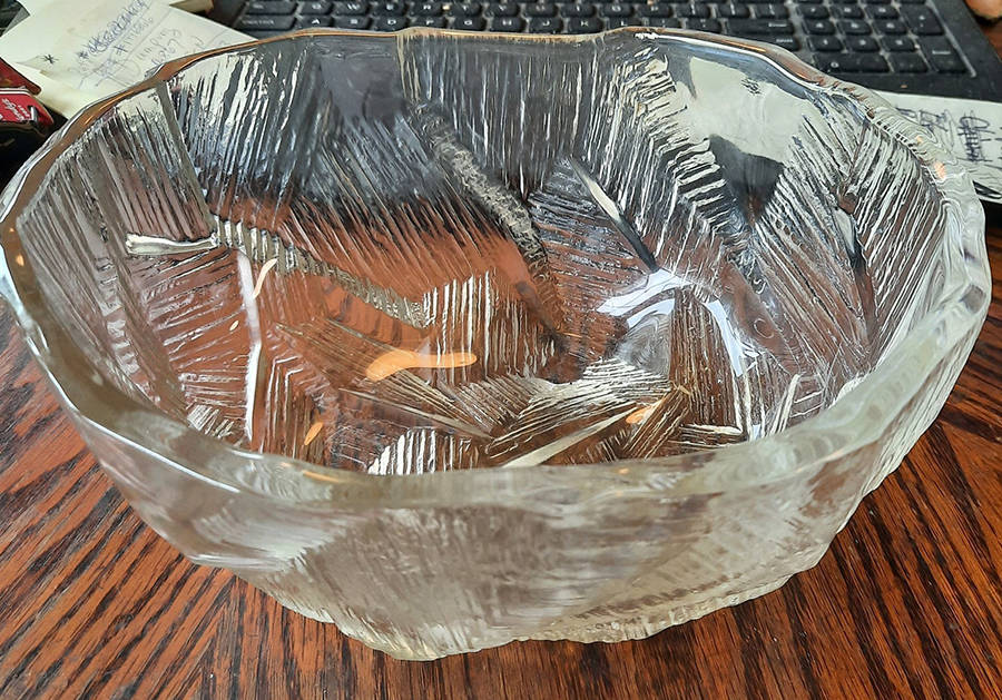 Ice Castles 8" Round Bowl by Mikasa-1