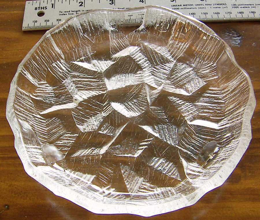 Ice Castles Dessert Plate by Mikasa-1