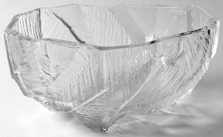 Ice Castles 8" Oval Bowl by Mikasa-1
