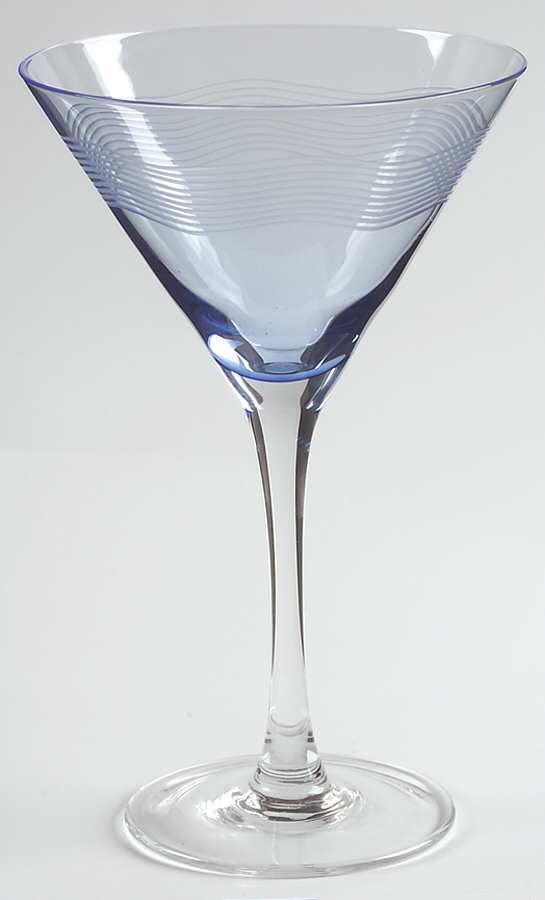 Cheers Pastel Martini Glass by Mikasa-1