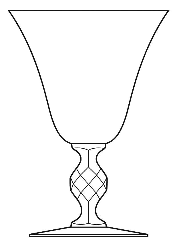 Jamestown Clear Water Goblet by Morgantown-1