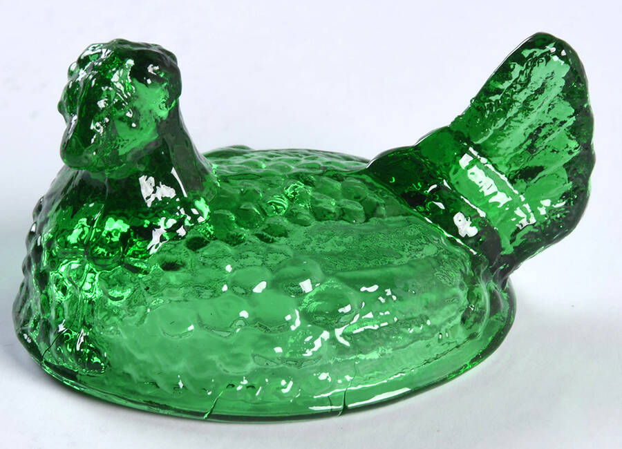 Animals & Figurines Chick Salt, Lid Only by Mosser (Ohio)-1