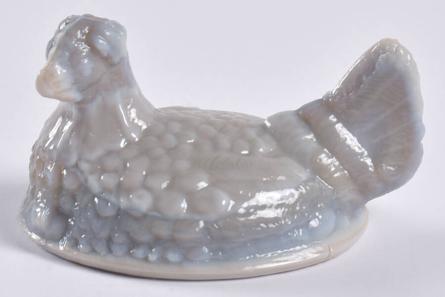 Animals & Figurines Chick Salt, Lid Only by Mosser (Ohio)-1