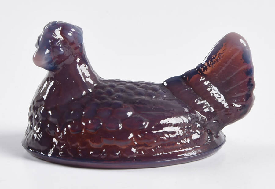 Animals & Figurines Lid for Chick Salt by Mosser (Ohio)-1