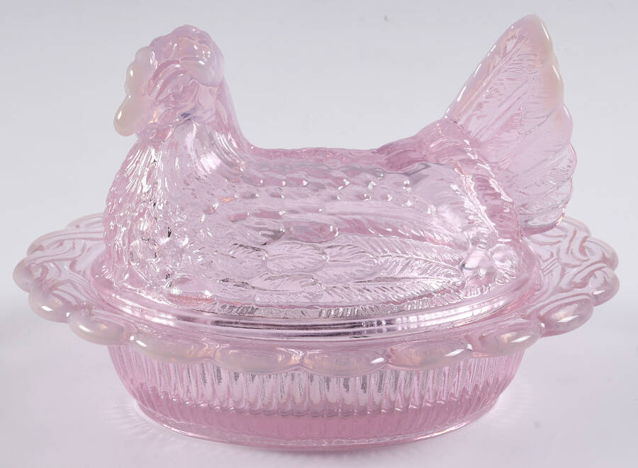 Animals & Figurines Hen on Nest-6" by Mosser (Ohio)-1