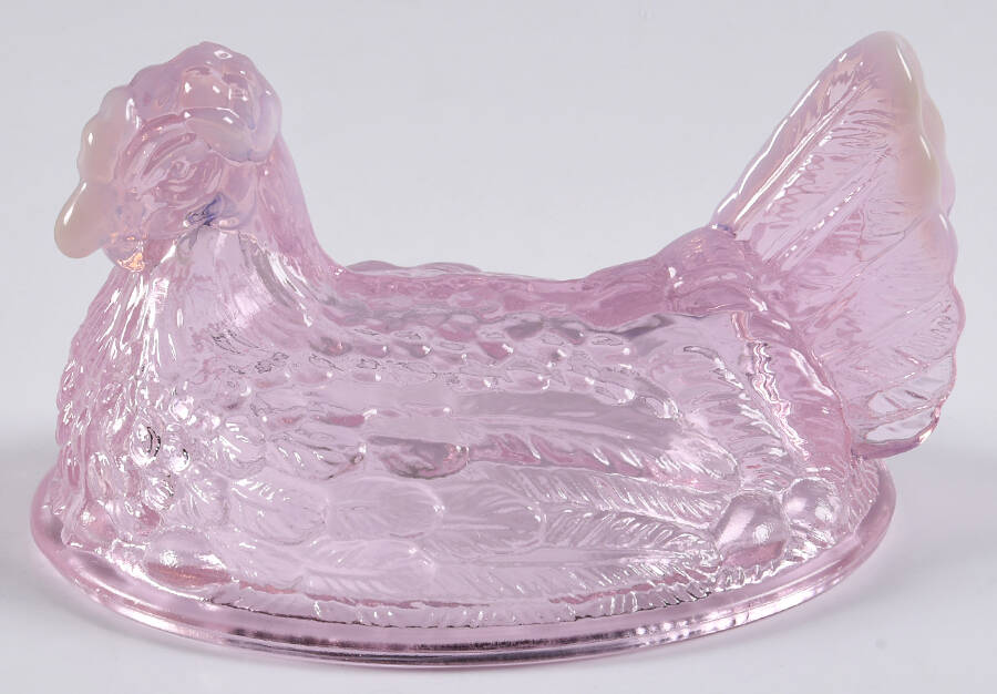 Animals & Figurines Lid for 6" Hen on Nest by Mosser (Ohio)-1