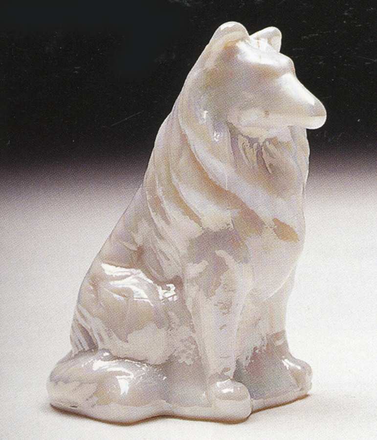 Animals & Figurines #193 Collie Dog by Mosser (Ohio)-1