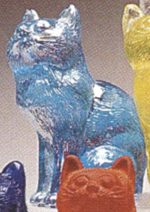 Animals & Figurines #101 Cat by Mosser (Ohio)-1