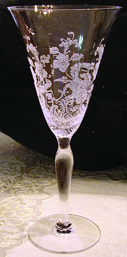 Adair Water Goblet by Morgantown-1