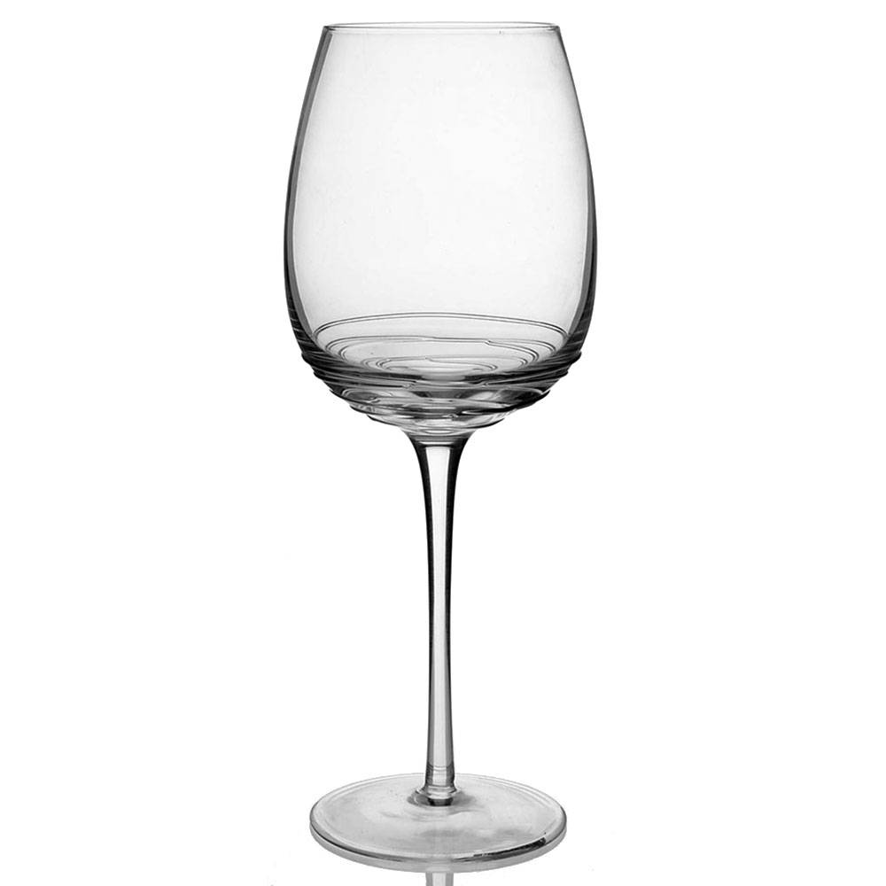Swirl Clear Water Goblet by Mikasa-1