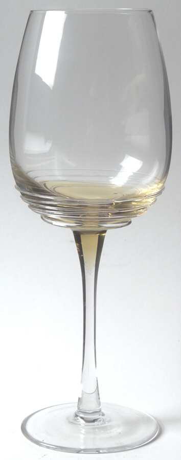 Swirl Amber Water Goblet by Mikasa-1