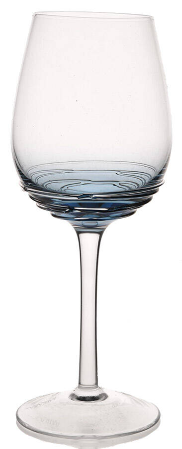 Cobalt Swirl Blue White Wine by Mikasa-1