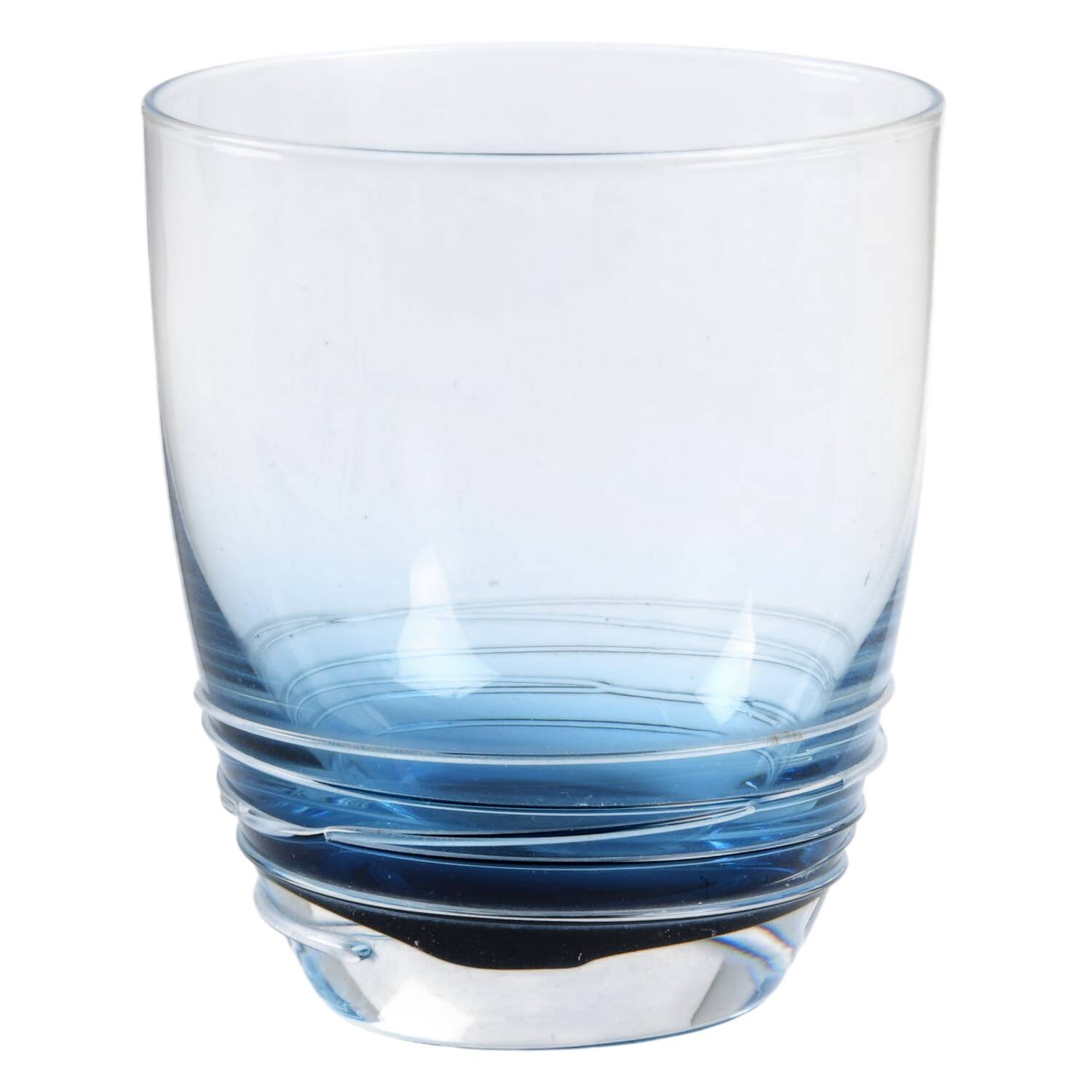 Cobalt Swirl Blue Double Old Fashioned by Mikasa-1
