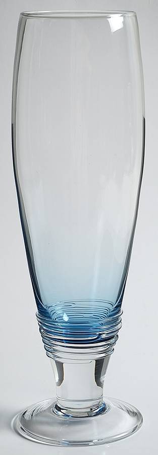 Cobalt Swirl Blue Pilsner Glass by Mikasa-1