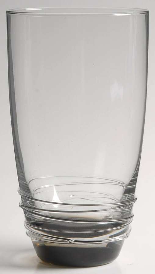 Swirl Smoke Highball Glass by Mikasa-1