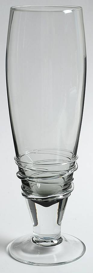Swirl Smoke Pilsner Glass by Mikasa-1