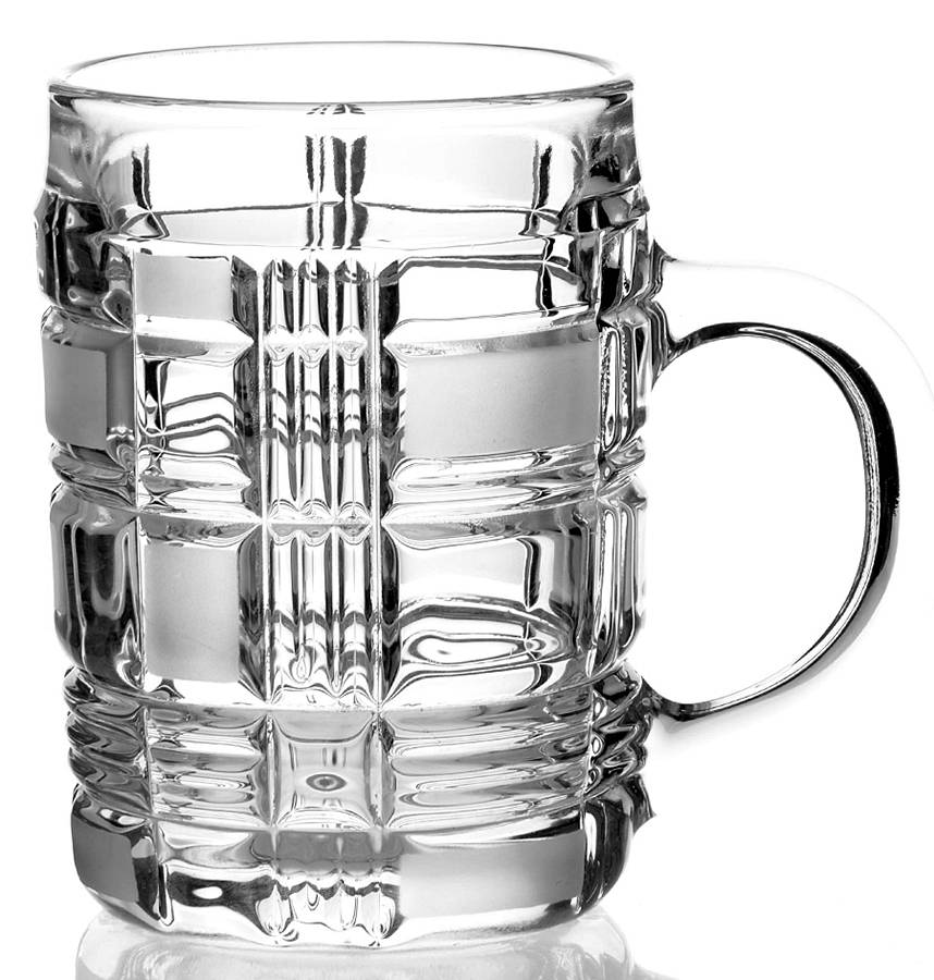Stratton Clear Frost Mug by Mikasa-1