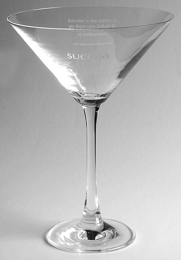 Sentiments Martini Glass by Mikasa-1
