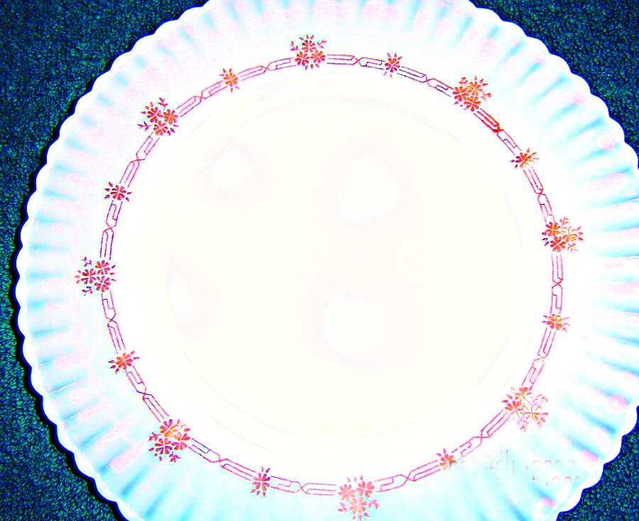 Petalware Coronet Monax 8" Salad Plate by MacBeth-Evans-1