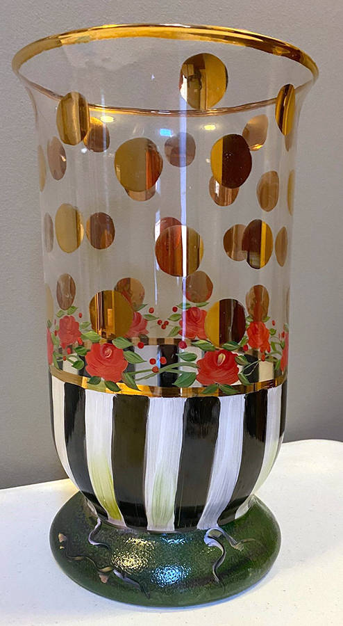 Heirloom 13" Flower Vase by MacKenzie-Childs-1