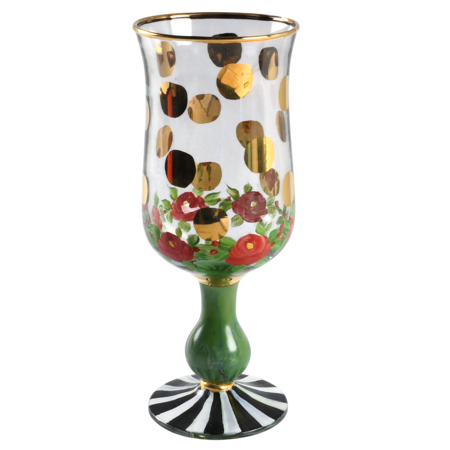 Heirloom Tall Water Goblet by MacKenzie-Childs-1
