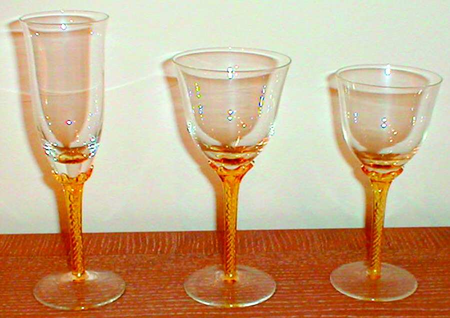MUR9 Water Goblet by Murano Glass-1
