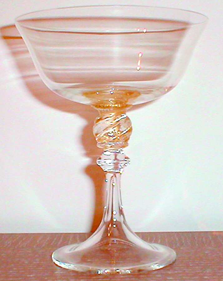 MUR10 Champagne/Tall Sherbet by Murano Glass-1