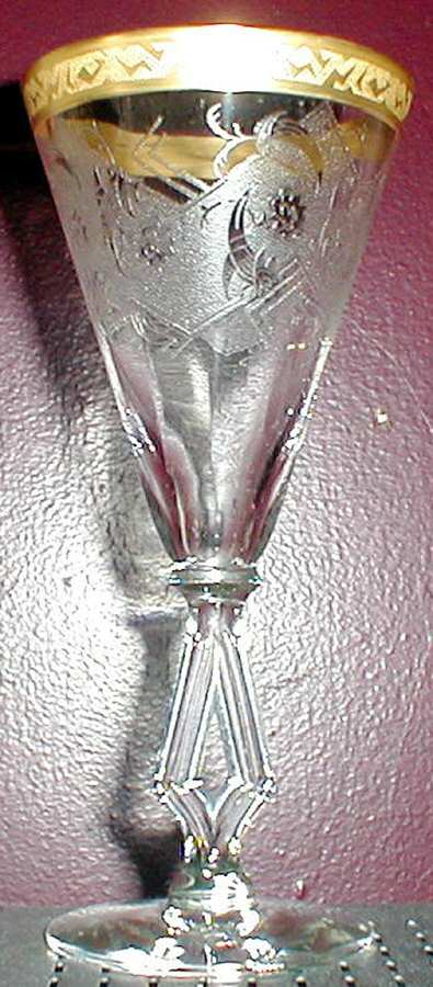 Labelle Dec 3 Water Goblet by Morgantown-1