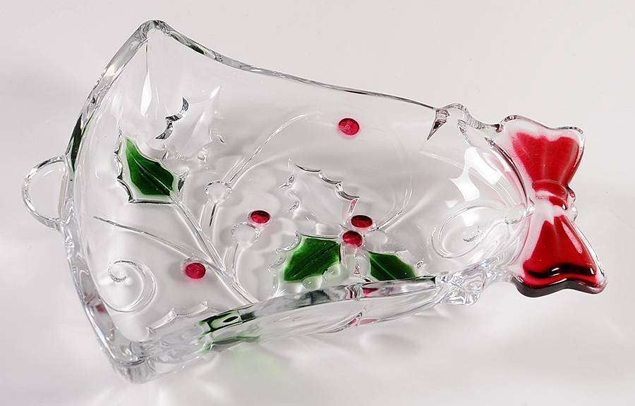 Merry Holly Bell Shape Bowl by Mikasa-1