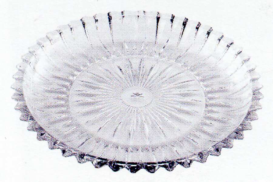 Diamond Brilliance 14" Round Platter by Mikasa-1
