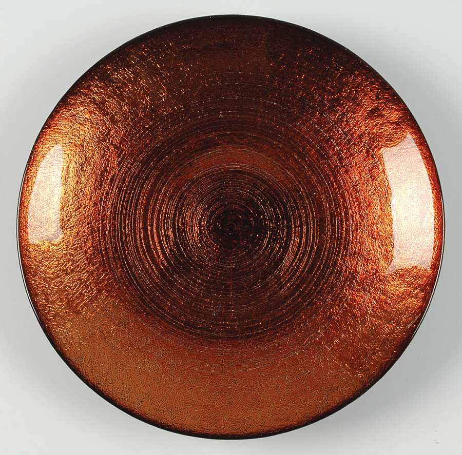 Christmas Celebrations Copper 8" Salad Plate by Mikasa-1