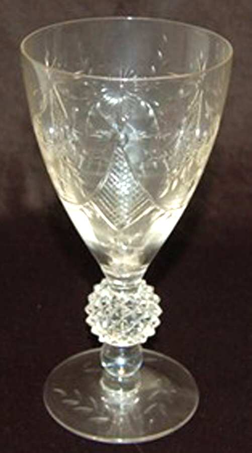 7643-11 Water Goblet by Morgantown-1