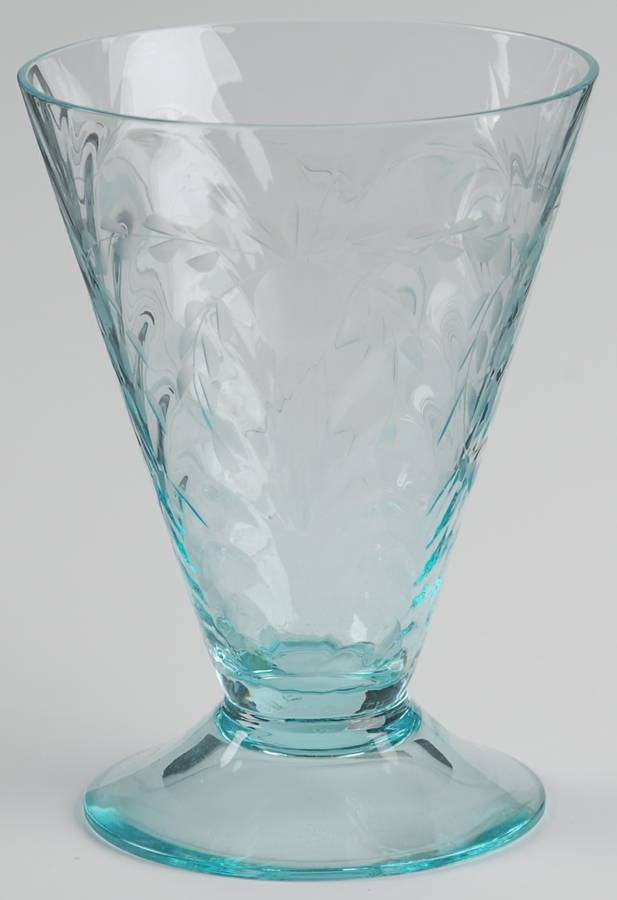 Christina-Aqua (Stem #7614) 8 Oz Footed Tumbler by Morgantown-1