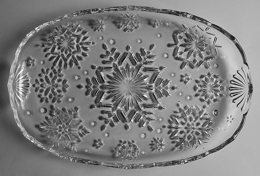 Snowflake Canape Tray by Mikasa-1