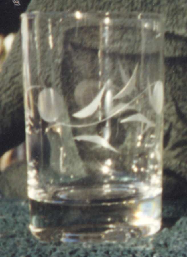 Cut 542-1 Flat Juice Glass by Merritt Glass Co-1