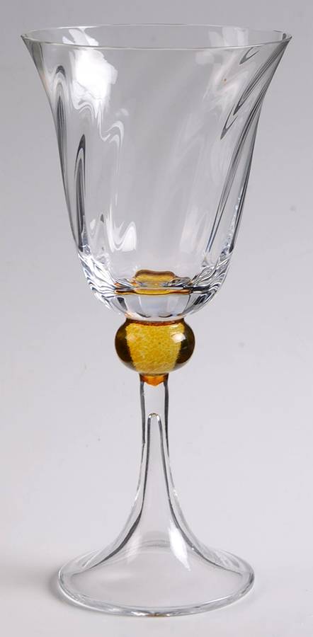 Murano Water Goblet by Monarch Crystal-1