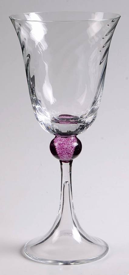 Murano Water Goblet by Monarch Crystal-1