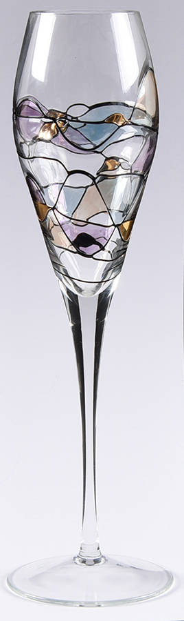 La Fleur Fluted Champagne by Monarch Crystal-1