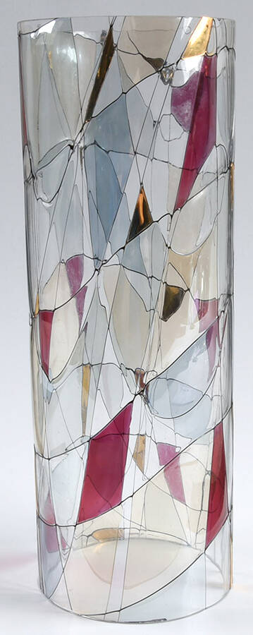 La Fleur 12" Hurricane Globe by Monarch Crystal-1