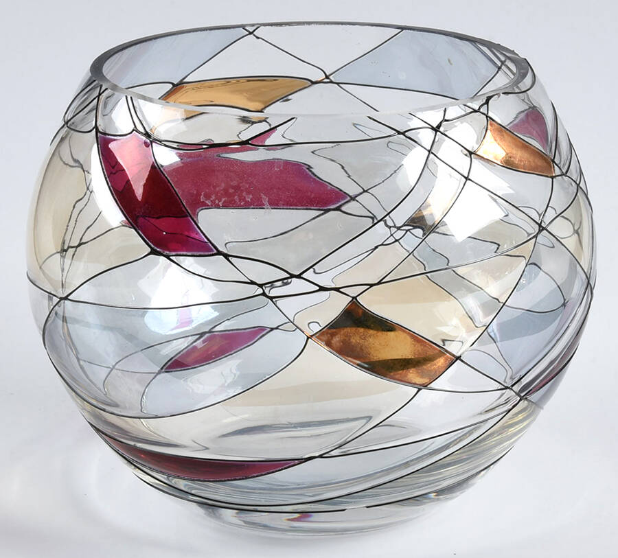 La Fleur 4" Candle Votive by Monarch Crystal-1