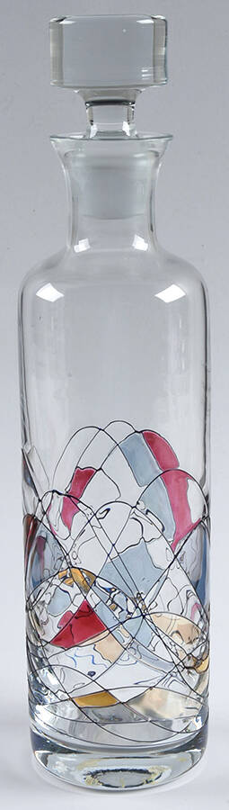La Fleur Decanter & Stopper by Monarch Crystal-1