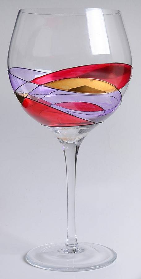 La Fleur Oversize Wine by Monarch Crystal-1