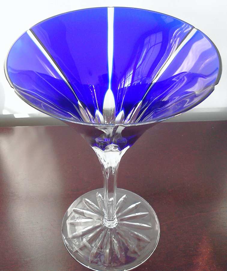Castille Cobalt Blue Martini by Monarch Crystal-1