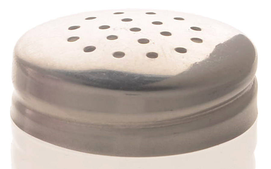 Inverted Thistle Light Pink (Rose) Metal Lid for Shaker by Mosser (Ohio)-1
